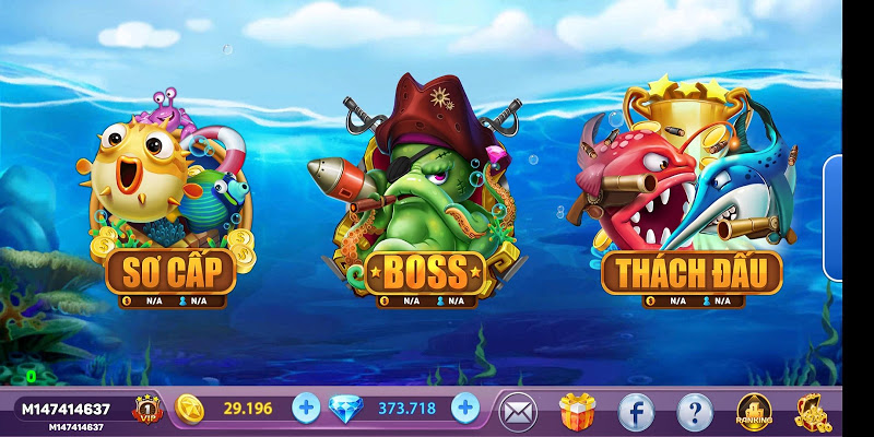 Game trùm bắn cá có khá nhiều chế độ chơi Game trùm bắn cá có khá nhiều chế độ chơi