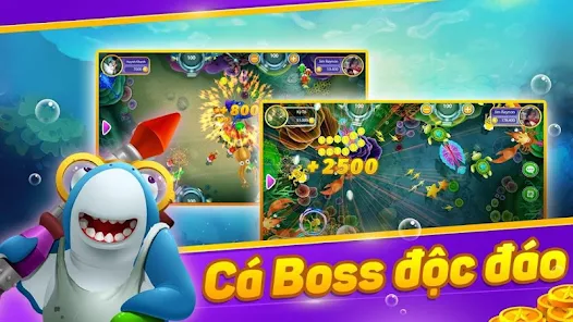 Săn cá boss đem lại rất nhiều xu Săn cá boss đem lại rất nhiều xu