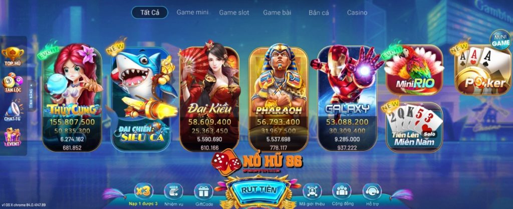 Kho game đổi thưởng siêu hấp dẫn